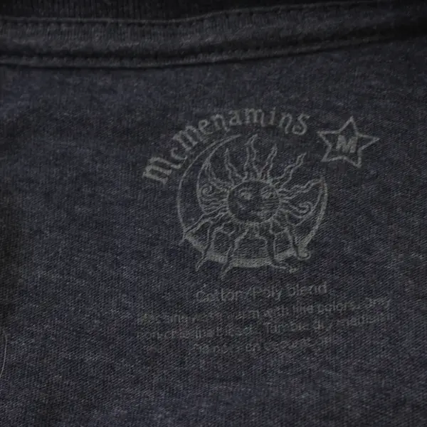 McMenamins Old Saint Francis Printed Blue Short Sleeve T-Shirt Top Men's Size M