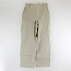 Spanx Beige High-Rise Straight-Leg Pants Women's Medium