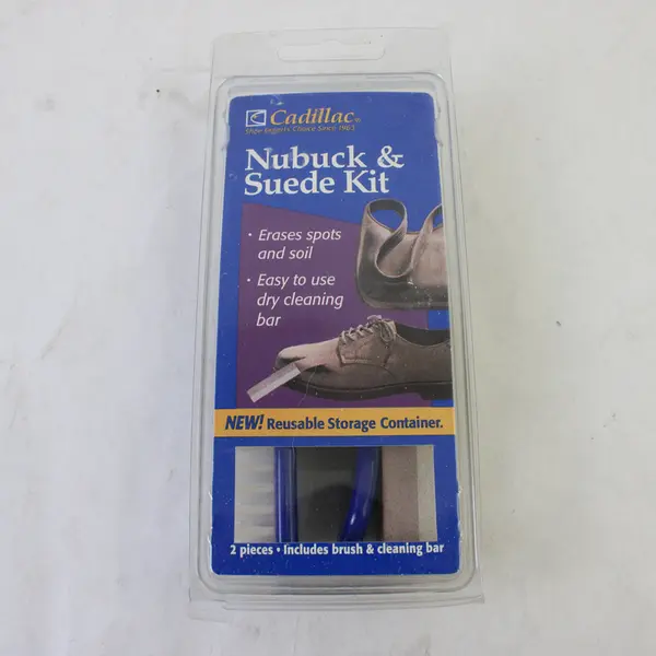Vintage Cadillac Nubuck & Suede Care Kit Open Package