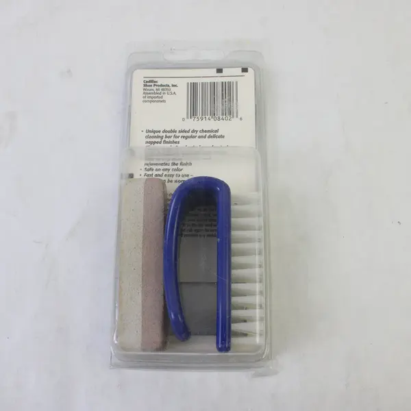 Vintage Cadillac Nubuck & Suede Care Kit Open Package