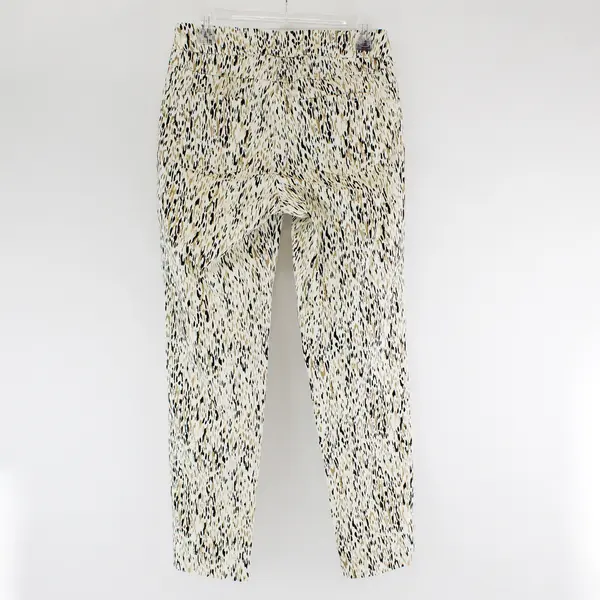 Slim-Sation by Multiples Cheetah Print Tapered Leg Pull-On Pants Women's Size 8