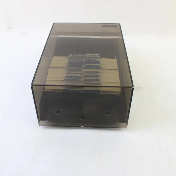Vintage Rolodex VIP-24C Rotary A-Z Index Card File Box - Phone/Address