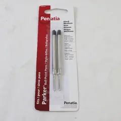 New Cross Penatia Black Ballpoint Refills 8004-2 Medium NOS