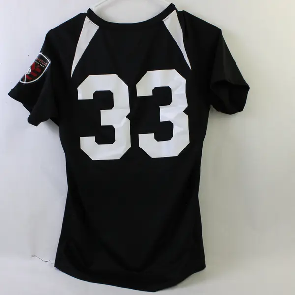 High Five Black/White "McMinnville Volleyball Club" Shirt/Jerseys Women's Size S