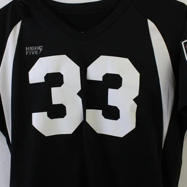 High Five Black/White "McMinnville Volleyball Club" Shirt/Jerseys Women's Size S