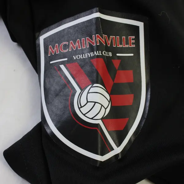 High Five Black/White "McMinnville Volleyball Club" Shirt/Jerseys Women's Size S