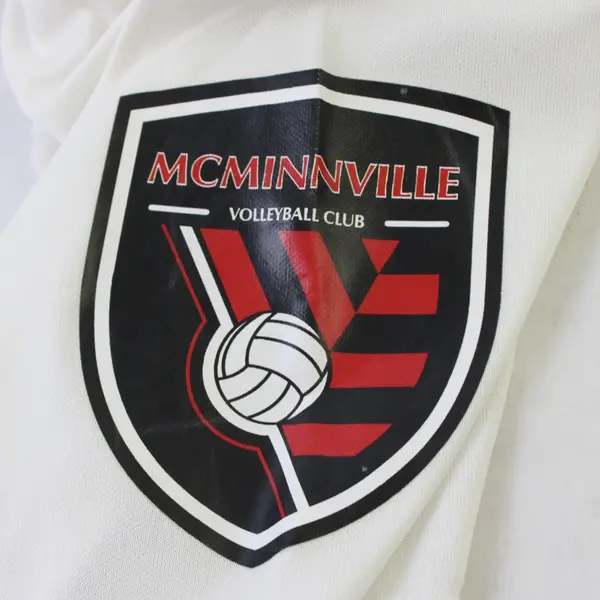 High Five White /Black "McMinnville Volleyball Club" Shirt/Jersey Women's Size S