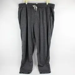 Kirkland Signature Charcoal Gray Tapered Joggers Lounge Pant Men's XXL
