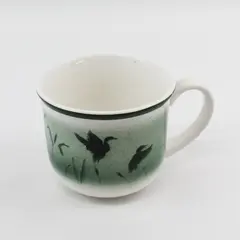 Big Sky Lodge Stoneware Coffee Cup Homestead Pattern