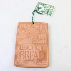 Vintage Beautiful Bread Warmer With Tag Hill Design Terracotta