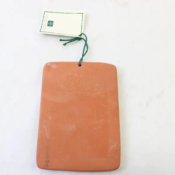 Vintage Beautiful Bread Warmer With Tag Hill Design Terracotta