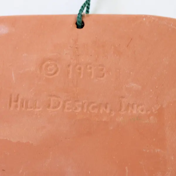 Vintage Beautiful Bread Warmer With Tag Hill Design Terracotta