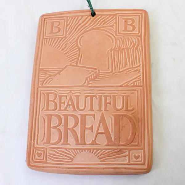 Vintage Beautiful Bread Warmer With Tag Hill Design Terracotta