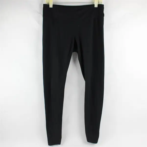 Zella Solid Black Activewear Leggings Women's Large