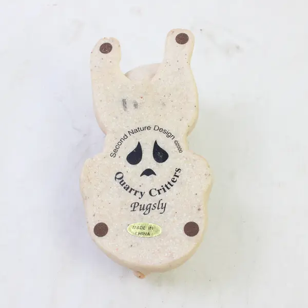 Second Nature Design Quarry Critters Pugsley Figurine Collectible Used