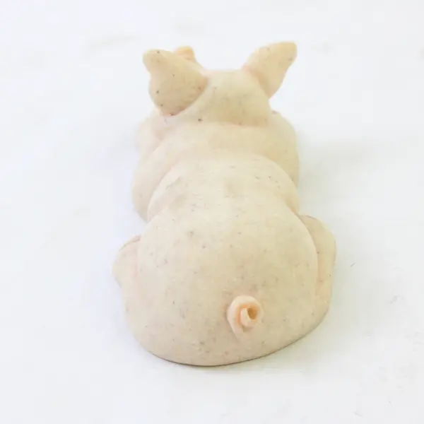 Second Nature Design Quarry Critters Pugsley Figurine Collectible Used