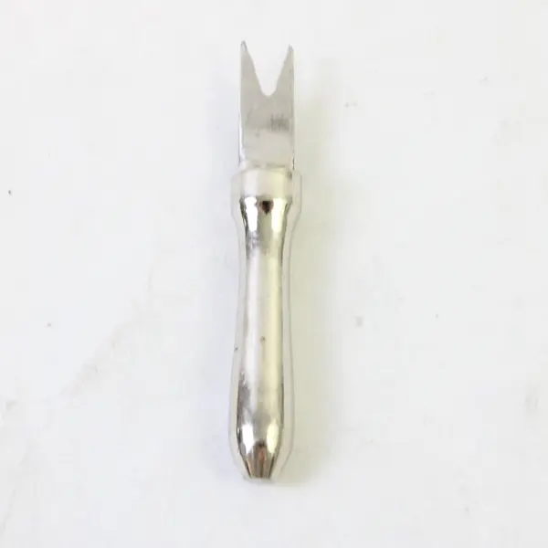 Lot of 12 Vintage Stainless Steel Clam Forks - Seafood Serving Forks