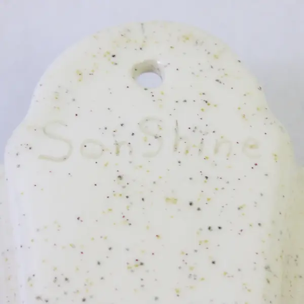 Ceramic Scissor Holder with Poem & Flowers Decorative Kitchen