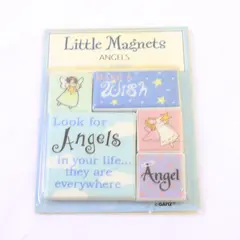 Ganz Little Angels Refrigerator Magnets 5pc Set - Collectible Used