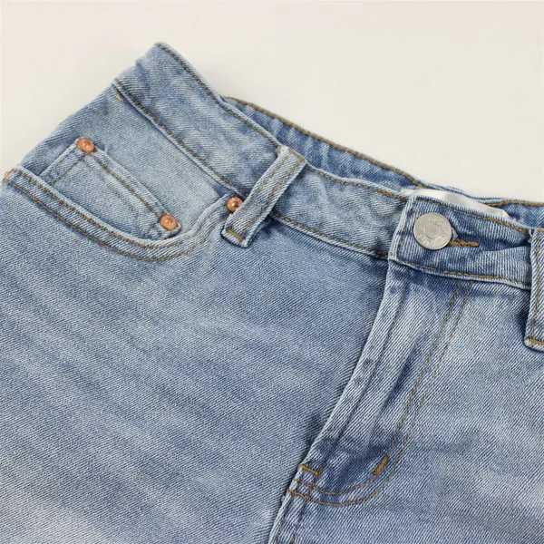 Madden Girl Light Wash Denim Shorts Juniors' Size 9
