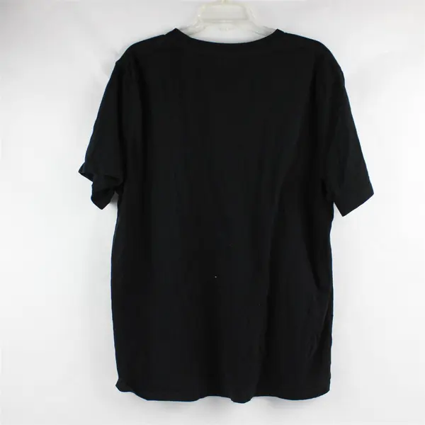 Old Navy Solid Black V-Neck T-Shirt Men's XL