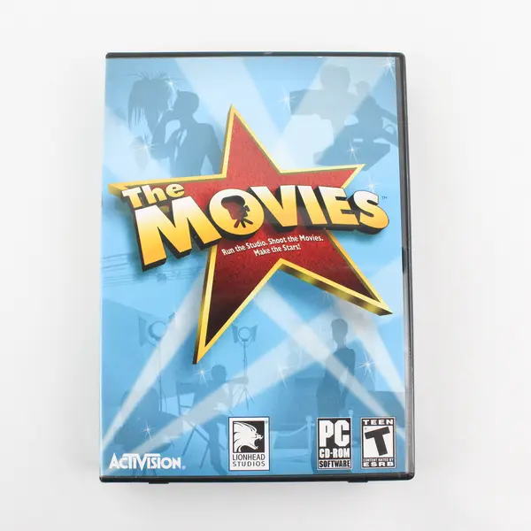 Activision The Movies 2005 PC CD-Rom Multi-disc Software Missing Disc 1