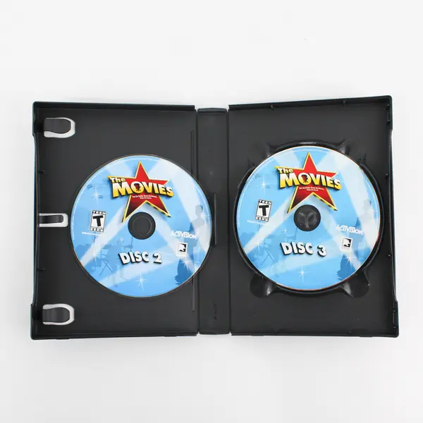Activision The Movies 2005 PC CD-Rom Multi-disc Software Missing Disc 1