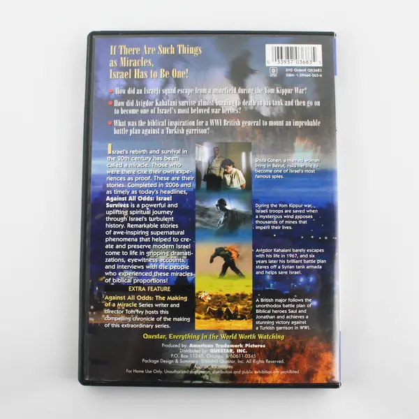 Against All Odds: Israel Survives Miraculous True Stories DVD Questar