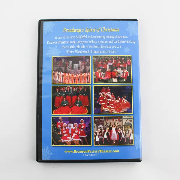 Broadway's Spirit of Christmas Feature Film DVD King Productions