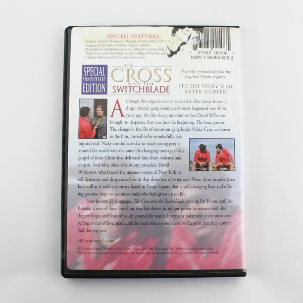 The Cross and the Switchblade Gateway Films 1970 DVD Special Anniversary Edition