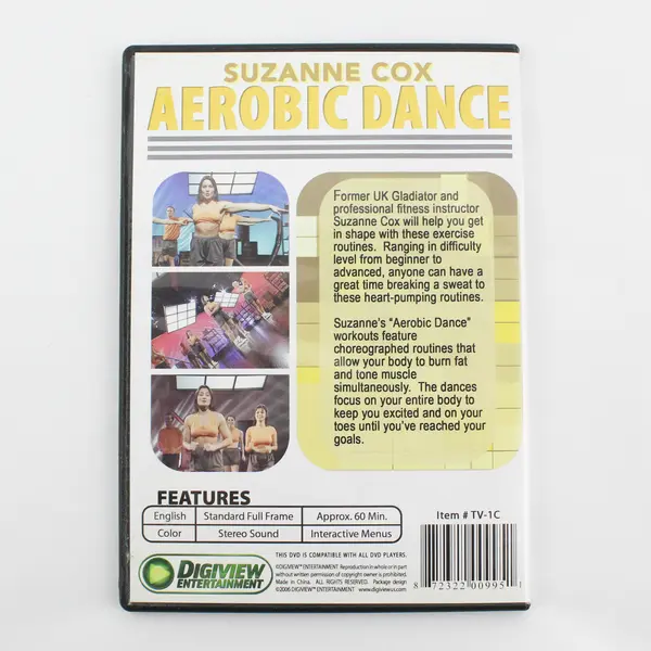 Suzanne Cox Aerobic Dance: A Dance Workout DVD with Slim Case 2006