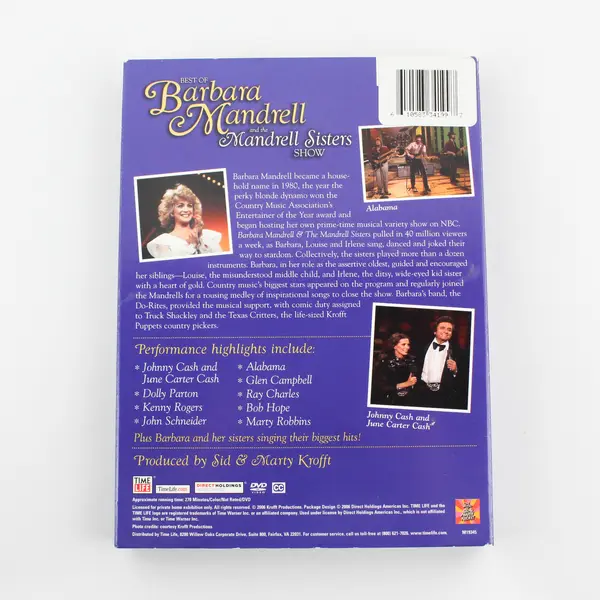 Best Of Barbara Mandrell & The Mandrell Sisters Show 3-DVD Set