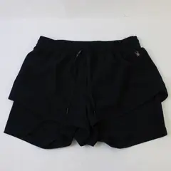 Spyder Active Solid Black Running Shorts Women's Medium