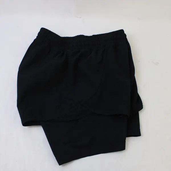 Spyder Active Solid Black Running Shorts Women's Medium
