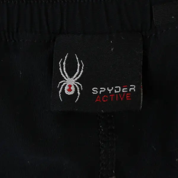 Spyder Active Solid Black Running Shorts Women's Medium