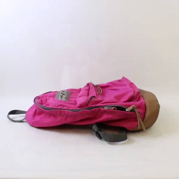 JanSport Magenta Pink 2-Pocket Backpack Flawed