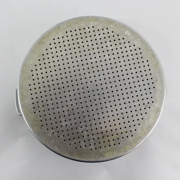 Vtg. 10.5" x 4" Double Handle Steamer Pan Insert