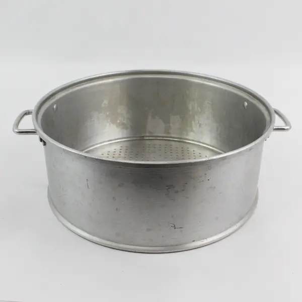 Vtg. 10.5" x 4" Double Handle Steamer Pan Insert