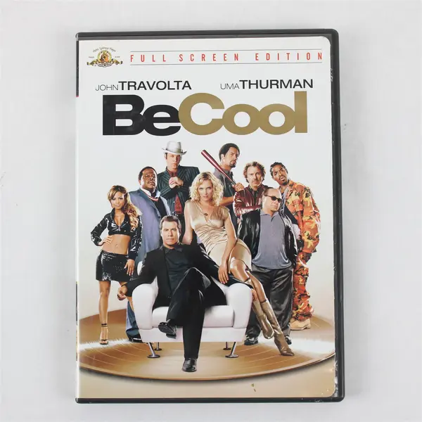Be Cool DVD John Travolta, Uma Thurman Full Screen Disc and Case 2005