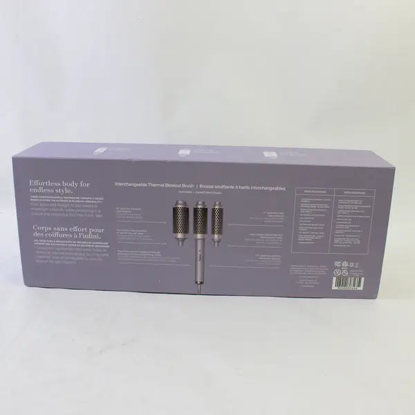 MONAT Body & Style Interchangeable Thermal Blowout Brush 3 Piece Set - IN BOX