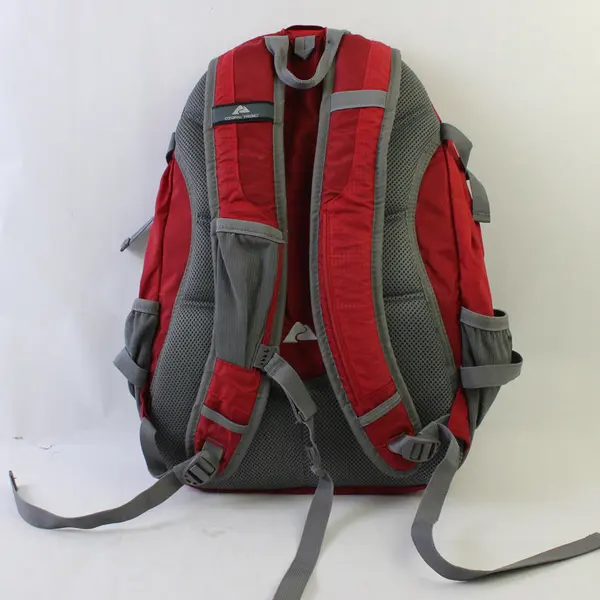 Ozark Trail Yakutat Daypack Backpack in Red & Gray - 25L Capacity