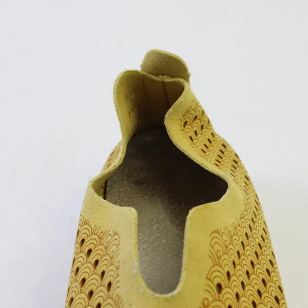 Ilse Jacobsen Hornbaek Women's 40 (US 9/9.5) Tulip Flats in Golden Rod Colorway