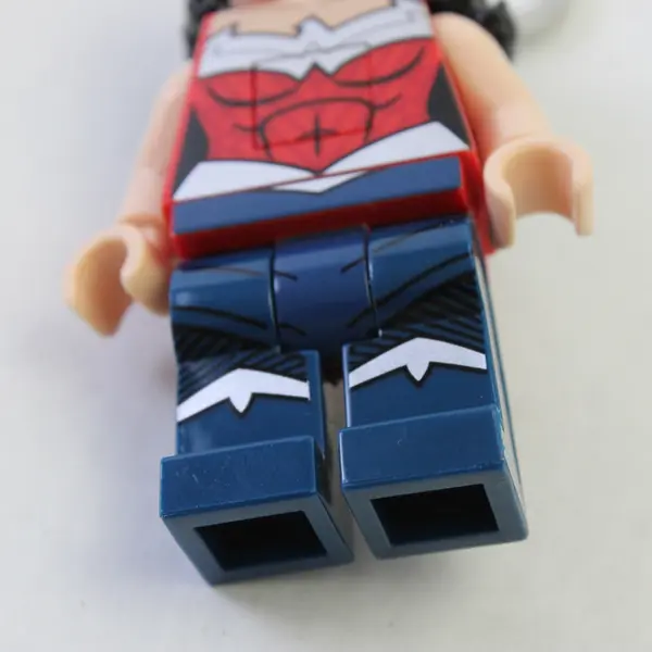 LEGO Wonder Woman Key Light LED Keychain DC Comics Super Heroes 3" Tall