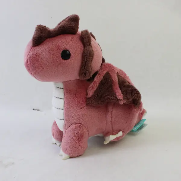 Bellzi Mini Draggi The Fire Dragon Plush Small Stuffed Animal 6" Poseable Wings