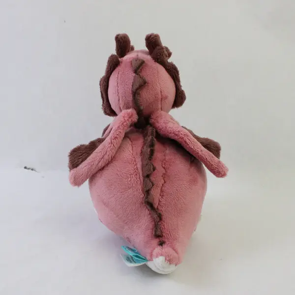 Bellzi Mini Draggi The Fire Dragon Plush Small Stuffed Animal 6" Poseable Wings
