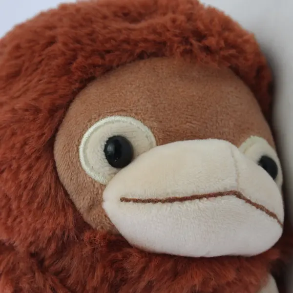 Dreams Inc. Brown Orangutan Posture Pal Plush Toy 8.5"