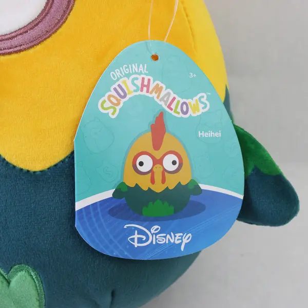 NWT Disney Squishmallow HeiHei Rooster 8" Plush from Moana