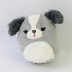 Squishmallows - Malu the Gray Shih-Tzu Plush Toy 5" Tall