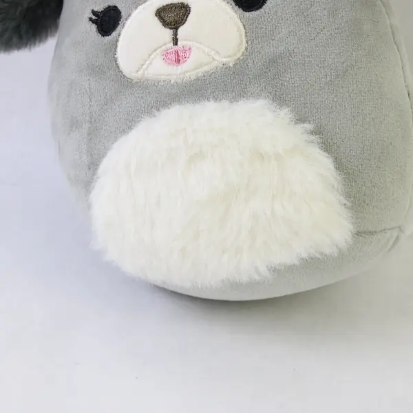 Squishmallows - Malu the Gray Shih-Tzu Plush Toy 5" Tall