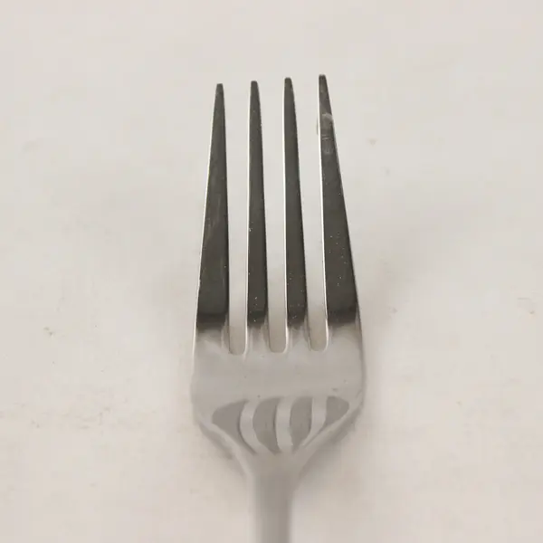 Lot of 4 Argent Flatware Stainless Steel Glossy 8 in. Forks with Satin Handle